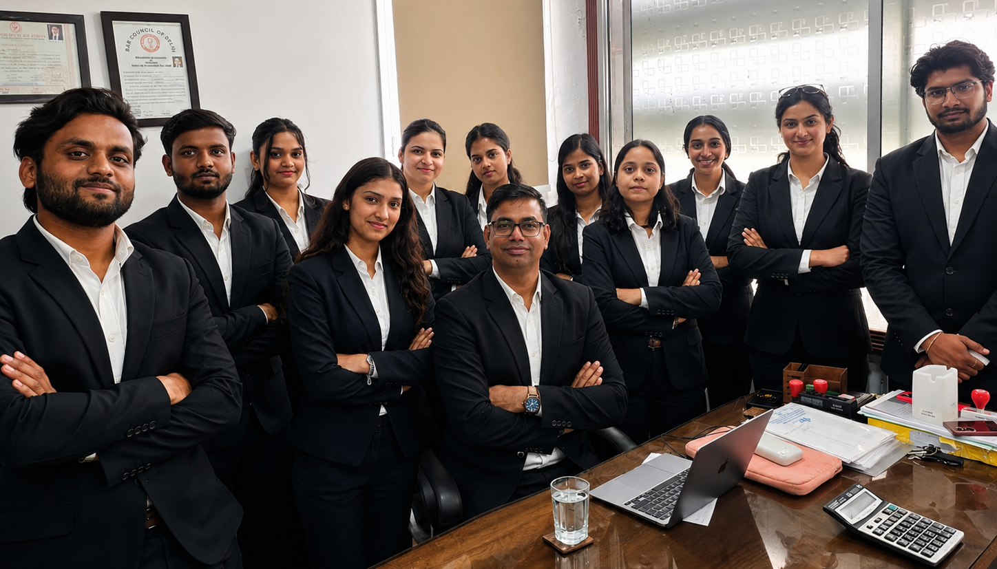 The Nishant and Co team at the New Delhi office