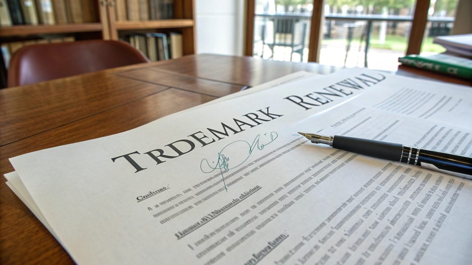 Curated visual reference: Picture Idea: Trademark Renewal